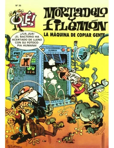 es::Olé Mortadelo 036: La máquina de copiar gente