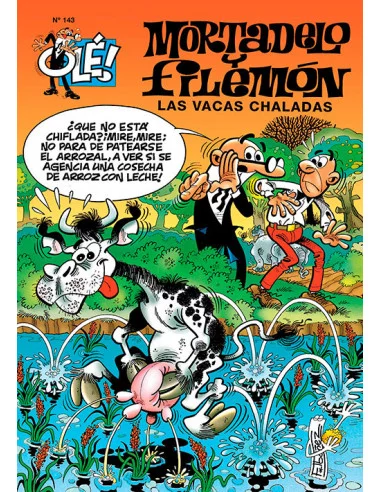 es::Olé Mortadelo 143: Las vacas chaladas