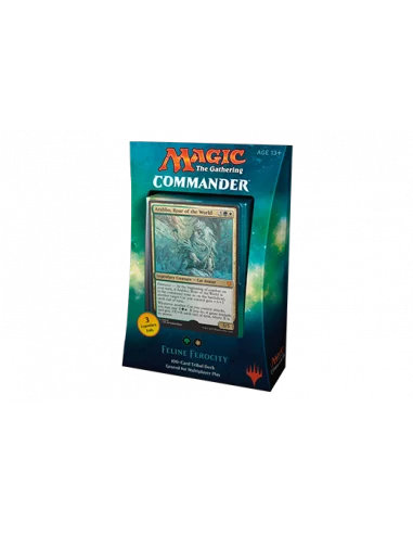 es::Magic The Gathering Commander: Ferocidad felina - Mazo