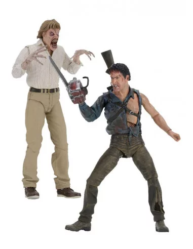 es::The Evil Dead Pack de 2 Figuras Hero Ash & Evil Ed 30th Anniversary 18 cm