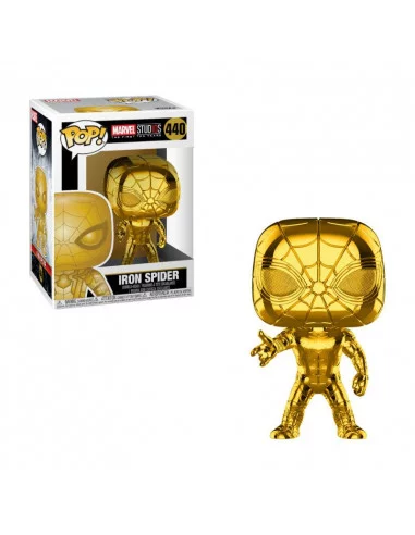 es::Marvel Studios 10 POP! Marvel Vinyl Figura Iron-Spider Chrome 9 cm