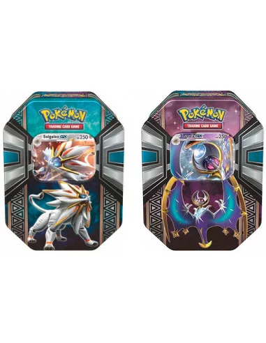 es::Pokémon JCC Pack de 2 cajas metálicas Spring 2017 - Juego de cartas coleccionable