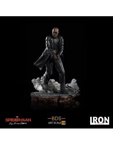 es::Spider-Man: Lejos de casa Estatua BDS Art Scale Deluxe 1/10 Nick Fury 20 cm