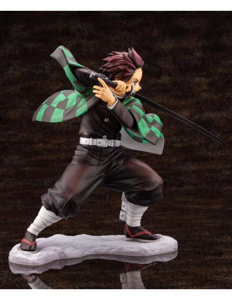 es::Demon Slayer: Kimetsu no Yaiba Estatua ARTFXJ 1/8 Tanjiro Kamado 18 cm