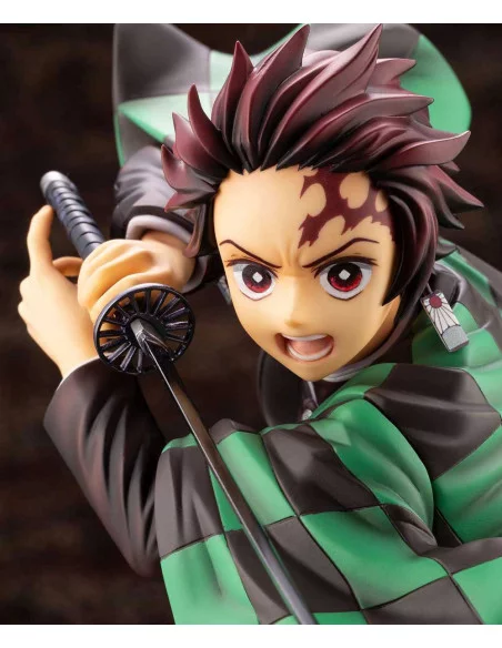 es::Demon Slayer: Kimetsu no Yaiba Estatua ARTFXJ 1/8 Tanjiro Kamado 18 cm