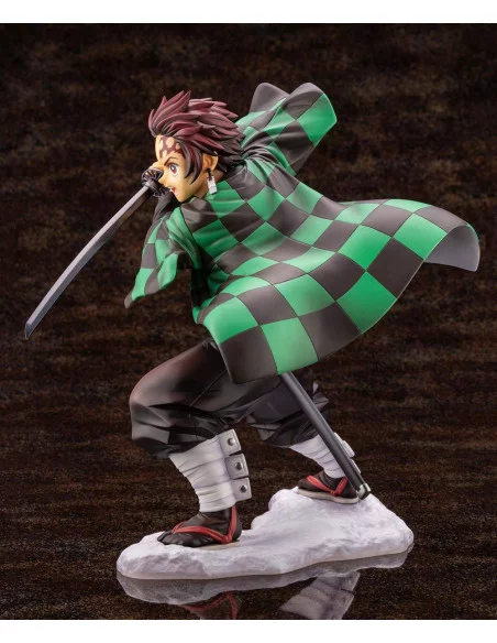 es::Demon Slayer: Kimetsu no Yaiba Estatua ARTFXJ 1/8 Tanjiro Kamado 18 cm