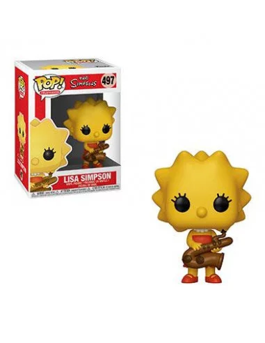 es::Los Simpson Figura POP! TV Vinyl Lisa 9 cm