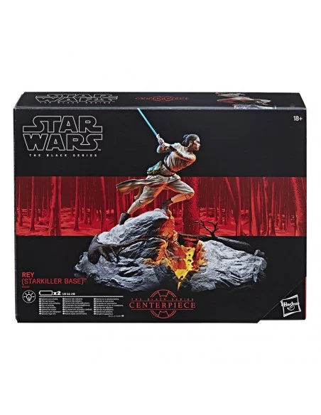 es::Star Wars Episode VIII Black Series Centerpiece Diorama Rey Starkiller Base 15 cm