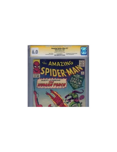 es::AMAZING SPIDERMAN 17 CGC 6.0 SS STAN LEE - Comic certificado V.O.