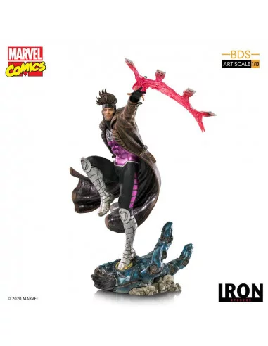 es::Marvel Comics Estatua 1/10 BDS Art Scale Gambit 26 cm