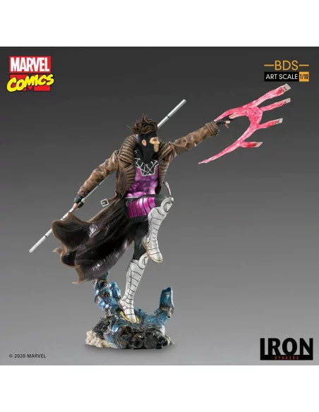 es::Marvel Comics Estatua 1/10 BDS Art Scale Gambit 26 cm