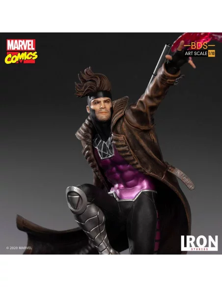 es::Marvel Comics Estatua 1/10 BDS Art Scale Gambit 26 cm