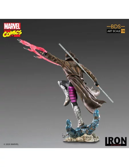 es::Marvel Comics Estatua 1/10 BDS Art Scale Gambit 26 cm