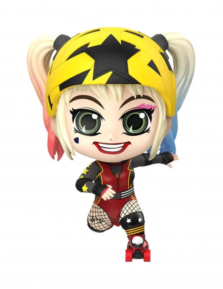 es::Birds of Prey Minifigura Cosbaby Harley Quinn Roller Derby Version Hot Toys 11 cm