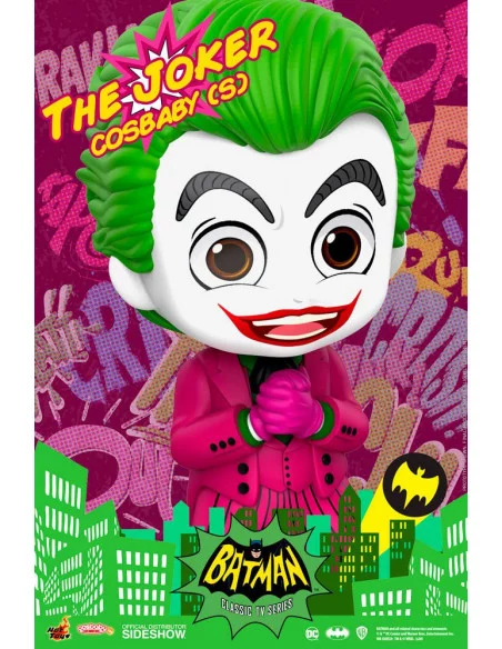 es::Batman 1966 Minifigura Cosbaby The Joker 11 cm