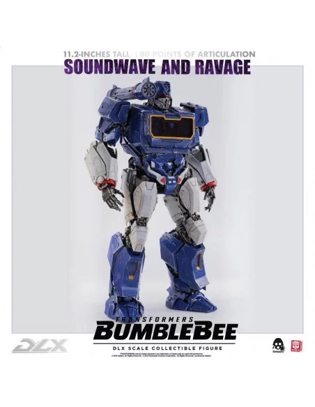 es::Transformers Bumblebee Pack de 2 Figuras 1/6 DLX Soundwave & Ravage 28 cm