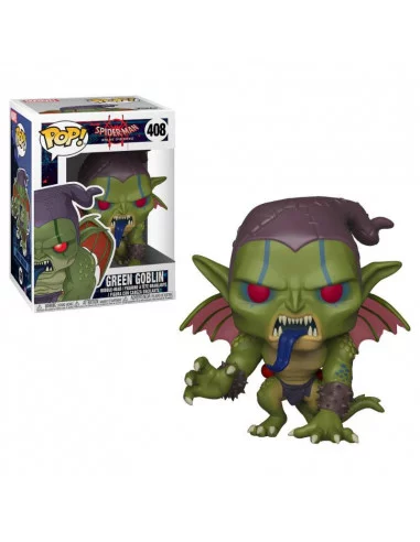 es::Spider-Man Animated POP! Marvel Vinyl Cabezón Green Goblin 9 cm