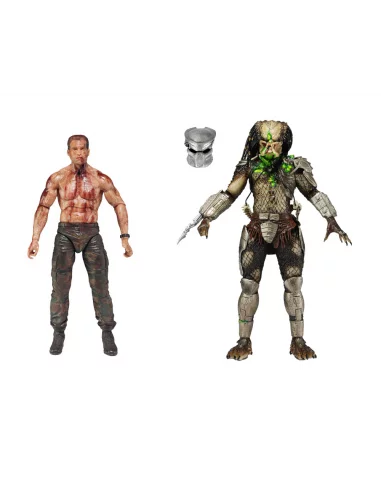 Depredador Pack 2 Figuras Dutch Vs. Predator Final-10