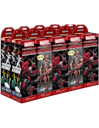 Marvel heroclix. Deadpool booster brick 10 booste-10