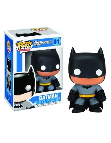 Black Batman 10 Cm Figura Vinyl Pop Dc Heroes-10