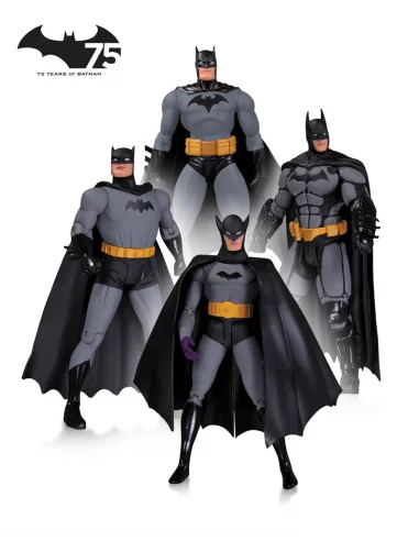 Batman Pack de 4 Figuras 75th Anniversary Set 1-10