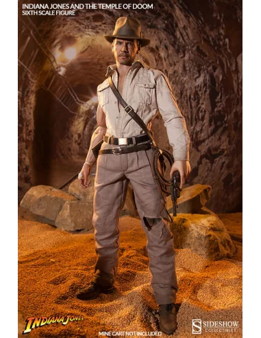 Indiana Jones y el Templo Maldito Figura 1/6 India-10