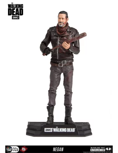 es::The Walking Dead TV Version Figura Color Tops Negan Exclusive Bloody Edition 18 cm