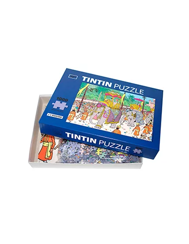 es::Tintín Puzzle Elefante 1000 piezas