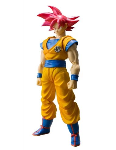 es::Dragonball Super Figura S.H. Figuarts Super Saiyan God Son Goku Tamashii Web Exclusive 14 cm