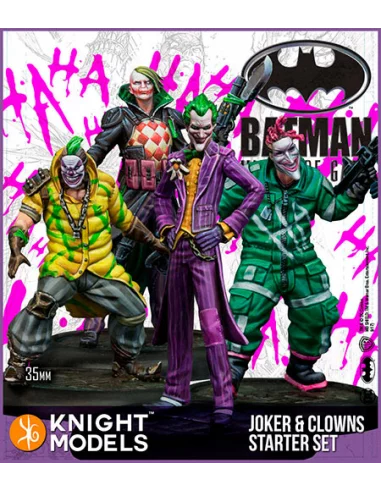 es::Batman Miniature Game METAL: Joker and Clowns Starter Set