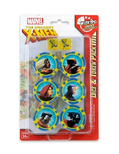 Marvel heroclix Uncanny X-Men Dice & Token Pack-10