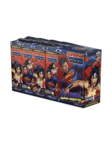 DC heroclix Superman / Wonder Woman Booster Brick-10