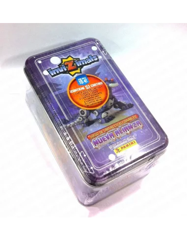 Invizimals nueva alianza Premium box morada. Caja -10