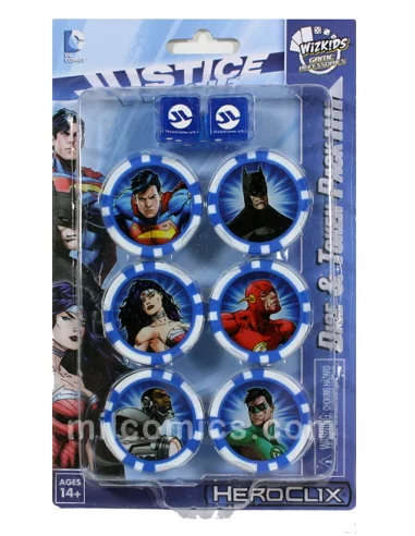 DC heroclix Justice League Trinity War Dice & Toke-10