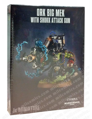 Ork Big Mek con Kañón de Atake Shokk - Warhammer 4-10