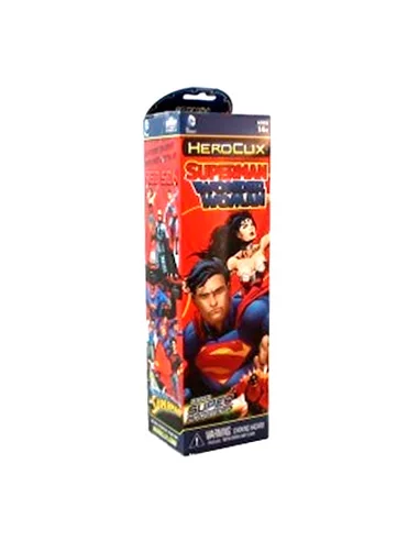 DC heroclix Superman / Wonder Woman Booster-10