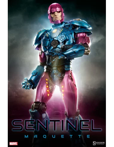 Marvel Maquette: Sentinel Centinela 81 cm. Sides-10