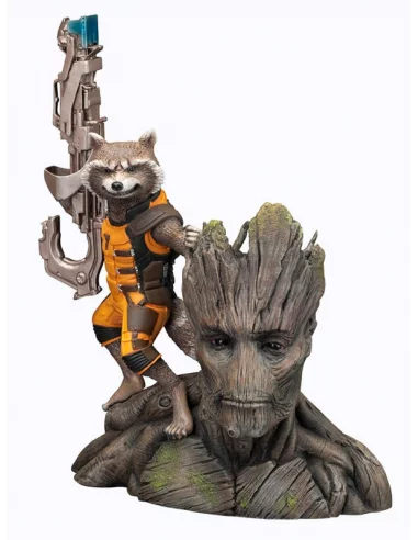 Marvel Guardians of the galaxy: Busto estatua Rock-10