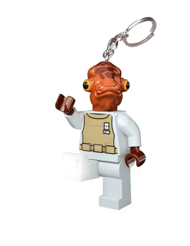 Lego Star Wars: Llavero con linterna Admiral Ackba-10