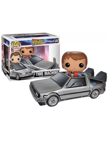 Delorean con Marty Figura Vinyl Pop Regreso al fu-10