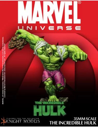 The Incredible Hulk 35 mm - Figura Knight Models-10