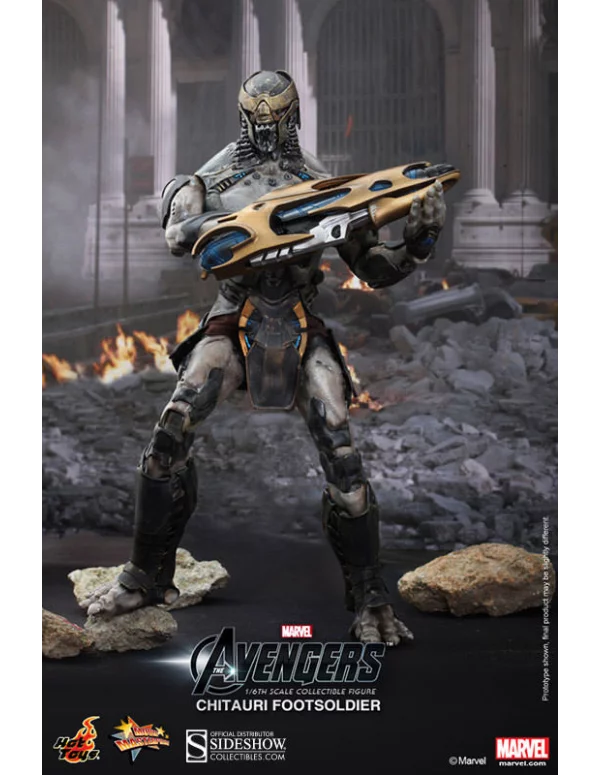 Comprar Chitauri Footsoldier - Figura 1/6 Hot Toys Los Vengadores - Mil ...