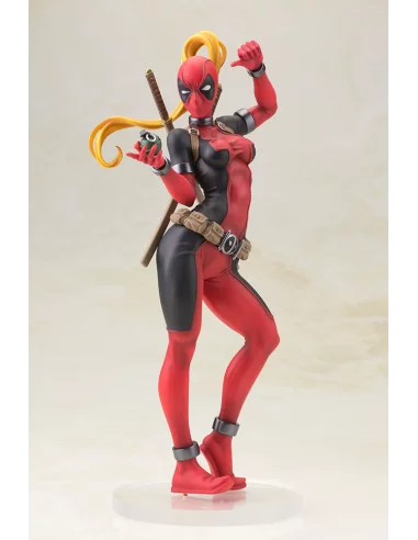 Estatua Bishoujo 1/7 Marvel: Lady Deadpool 24 cm-10