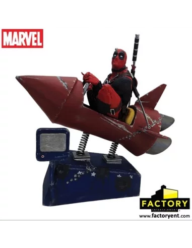 Deadpool Estatua Premium Motion Rocket Ride 25 x 2-10