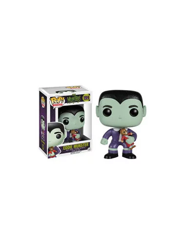 The Munsters Figura POP! Eddie Munster 10 cm.-10