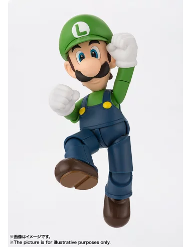 Super Mario Bros Figura Luigi SH Figuarts 11 cm-10