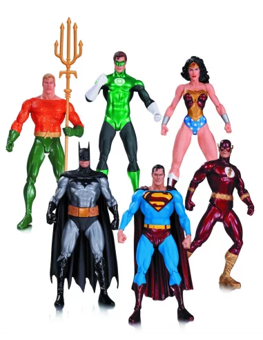 Justice League Pack de 6 Figuras Alex Ross 18 cm-10