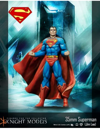 Superman Jim Lee 35 mm Figura Knight Models-10