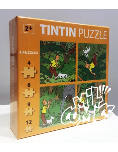 Puzzle Tintín: Jungla-10