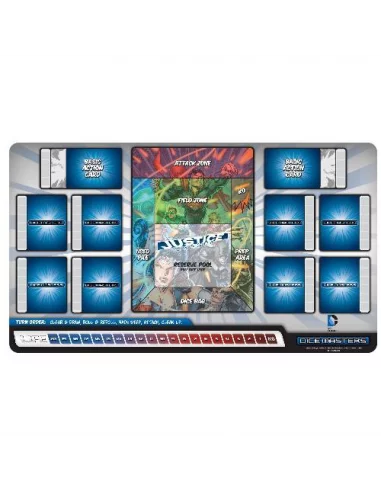 DC dice masters Justice League Play Mat-10